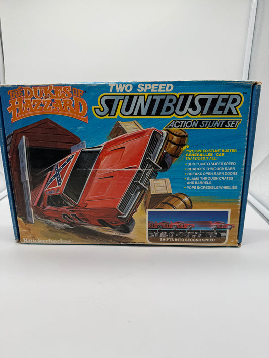 The Dukes of Hazard Two Speed Stuntbusters Action Stunt Set 1982 Knickerbocker