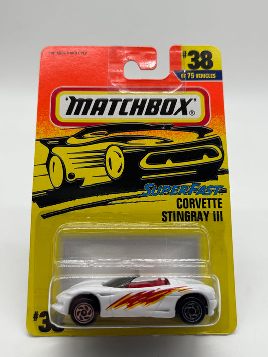 Matchbox Corvette Stingray III 1996 Matchbox (White)