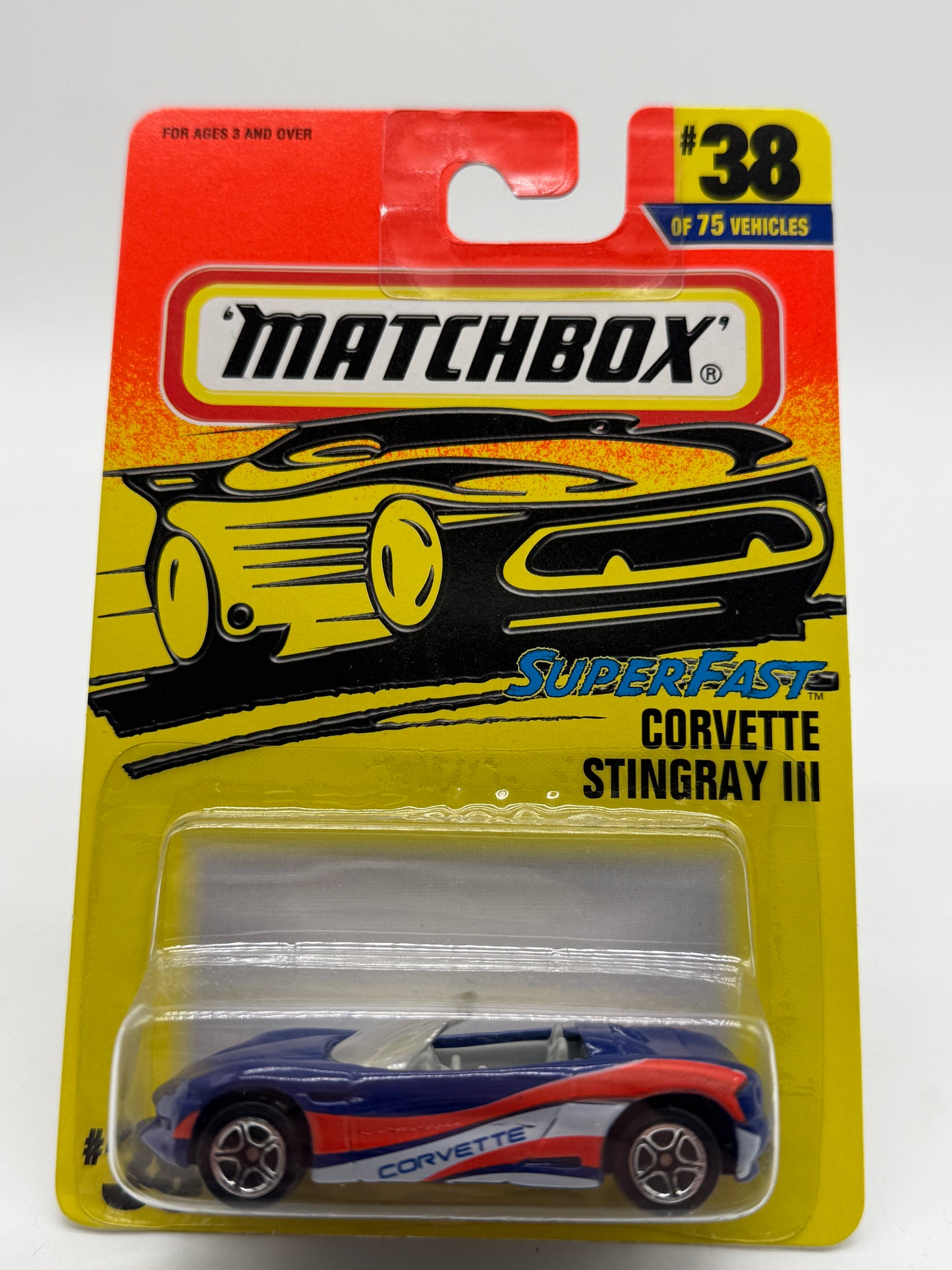 Matchbox Corvette Stingray III 1996 Matchbox (Blue)