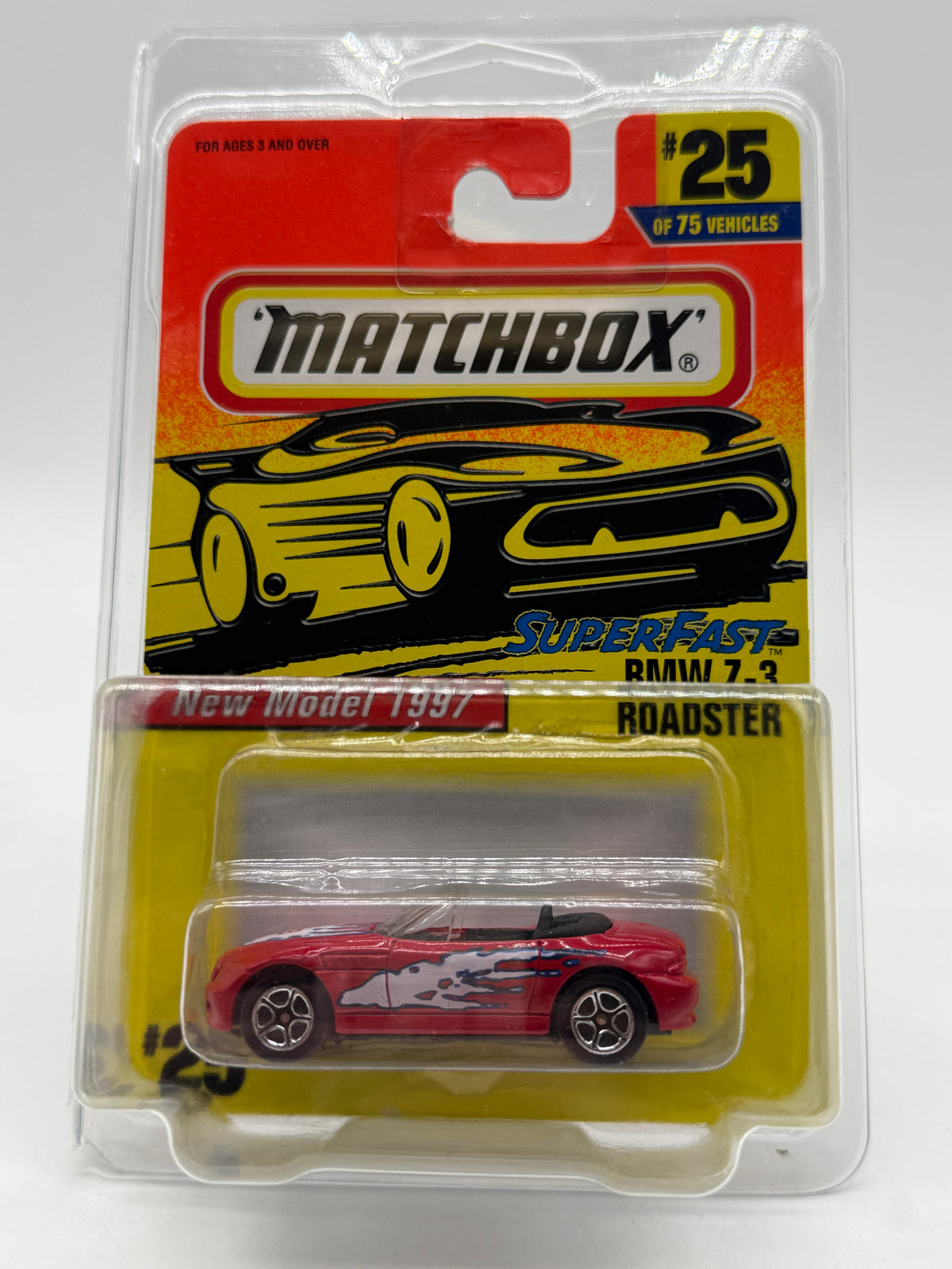Matchbox New Model 1997 BMW Z-3 Roadster 1996 Matchbox, photo 1 of 2