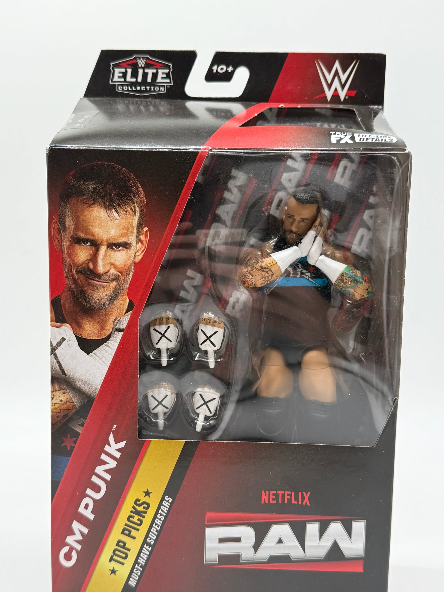 WW Elite CM Punk Netflix2024 Mattel