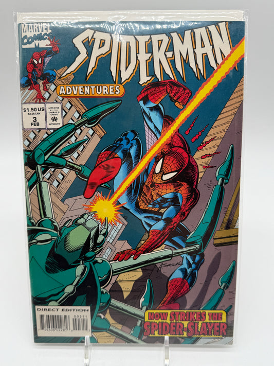 Marvel Comics Spider-Man Adventures 2 Comic Books 1990 Marvel