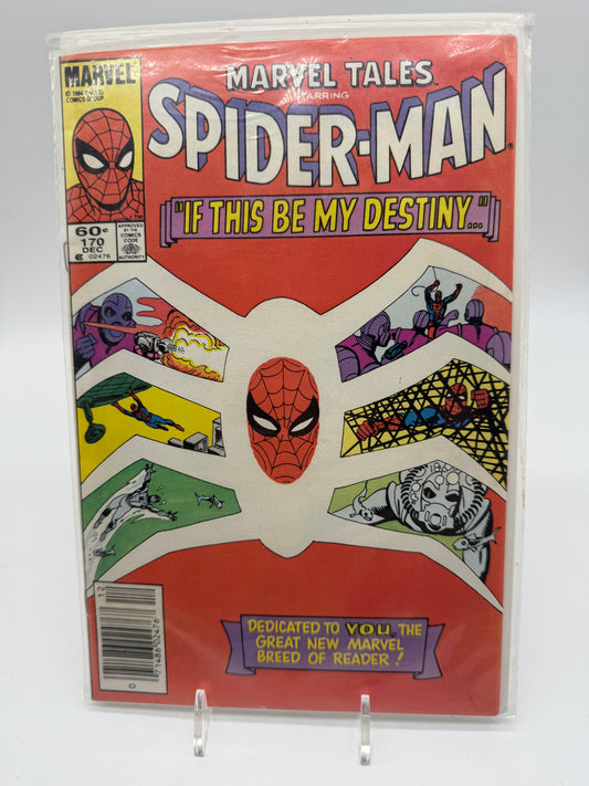 Marvel Comics Marvel Tales Spider-Man Comic Book 1984 Marvel