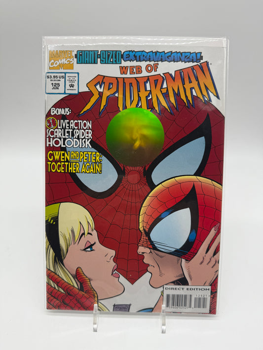 Marvel Comics Web of Spider-Man Comic Book 1994 Marvel