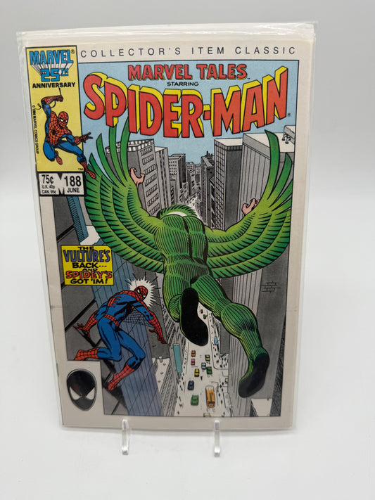 Marvel Comics Marvel Tales Spider-Man Comic Book 1986 Marvel