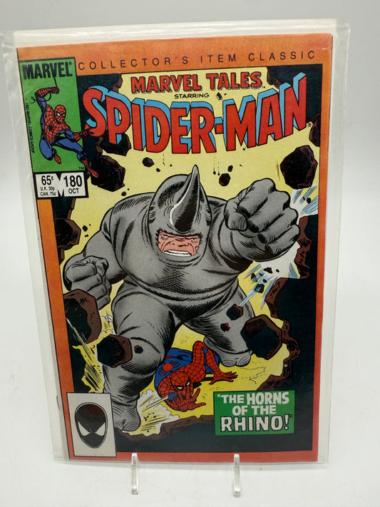 Marvel Comics Marvel Tales Spider-Man Comic Book 1985 Marvel