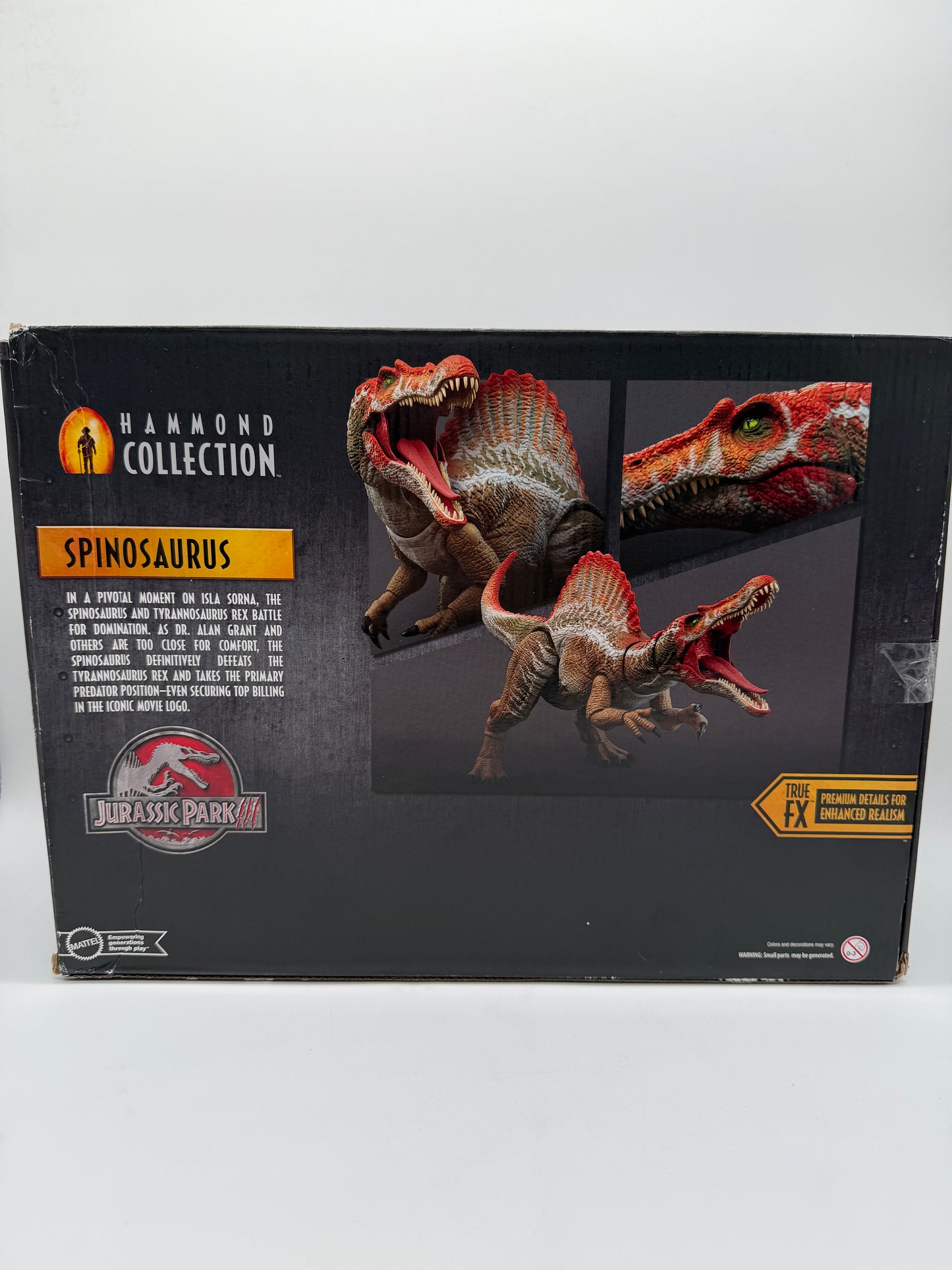 Mattel 2025 True FX Jurassic World Hammond Collection Spinosaurus
