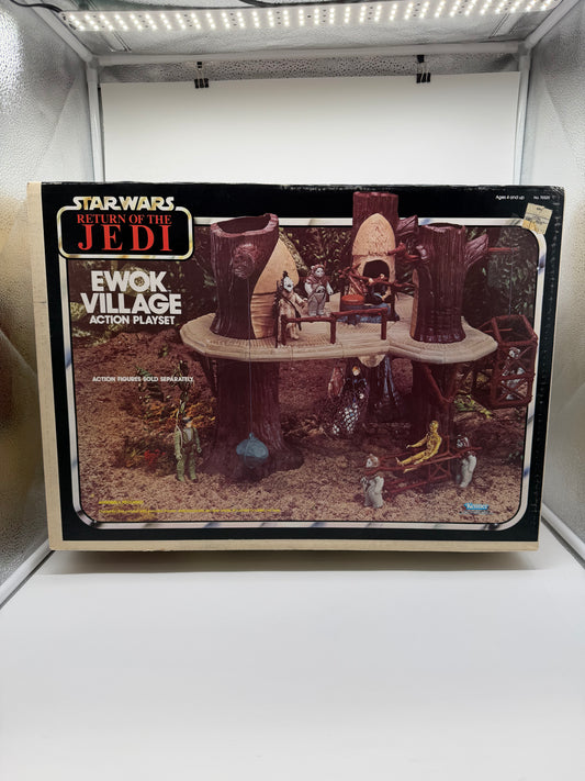 Kenner 1983 Return of the Jedi Ewok Village Action Playset 100% Sealed