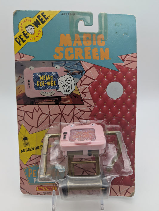 Matchbox 1988 Pee-wee's Playhouse Magic Screen Action Figure