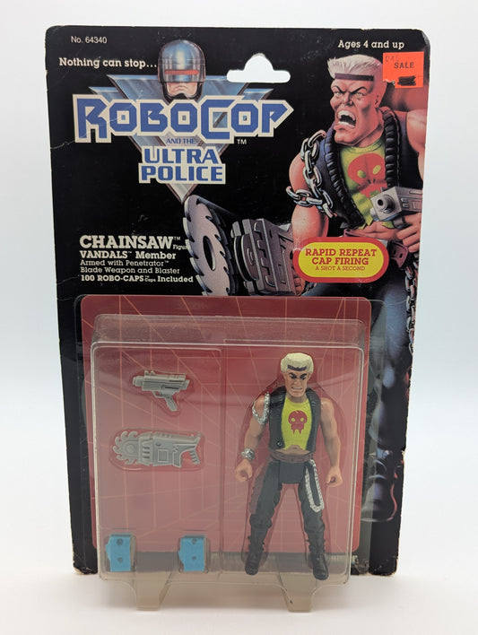 Kenner 1988 Robocop and the Ultra Police Chainsaw Action Figure, photo 1 of 5