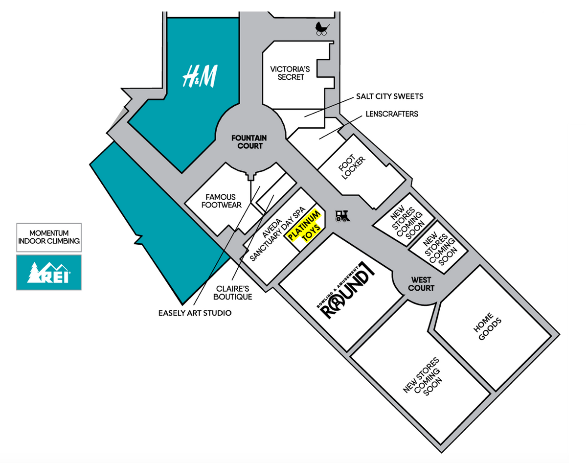 The Shops at South Town Location