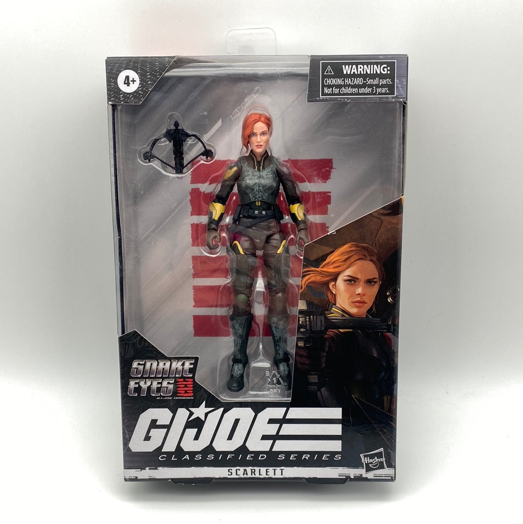 G.I. Joe Classified Series Snake Eyes Scarlett 2020 Action Figure