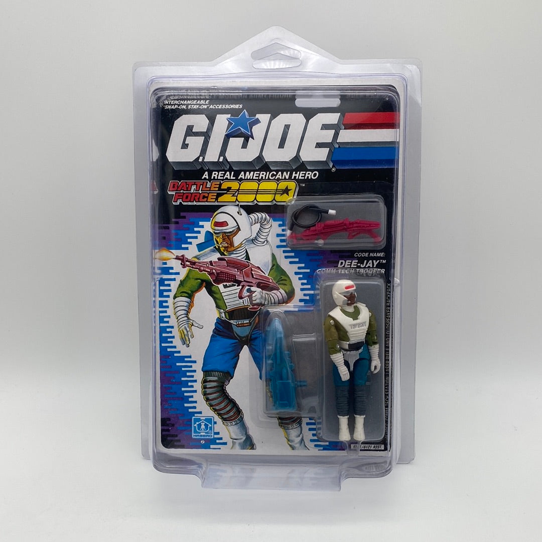 G.I Joe Battle Force 2000 Dee-Jay Comm-Tech Trooper 1988