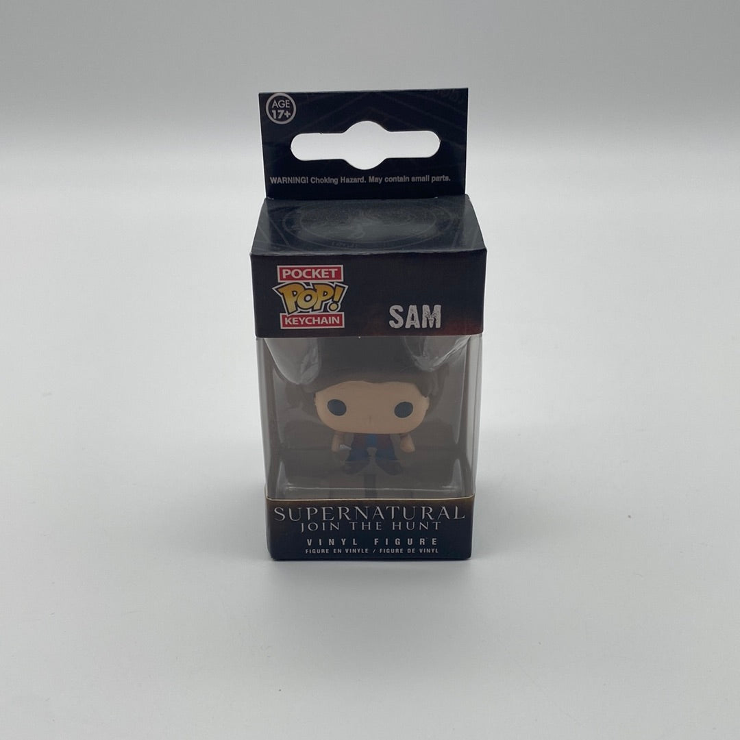 The front of the box and bubble. The bubble is sealed, the action figure inside is a light skinned funko pop with brown hair.