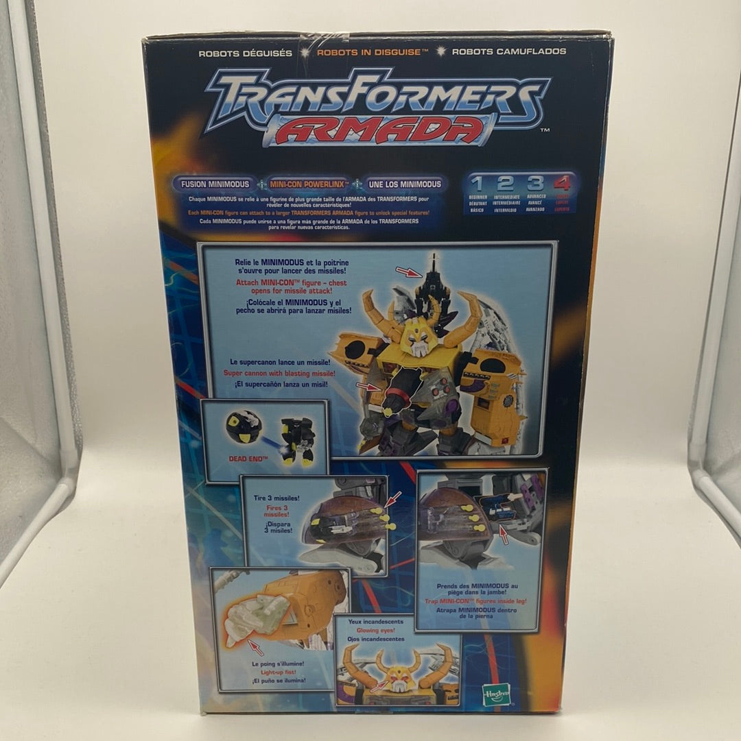 Transformers Armada Unicron with Dead End Mini-Con Figure 2003