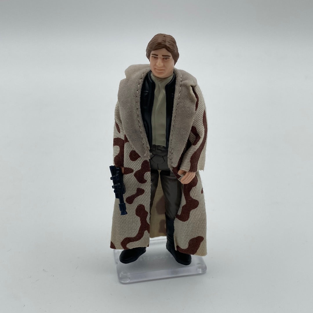Star Wars Kenner 1984 Hans Solo Endor Trench Coat Action Figure