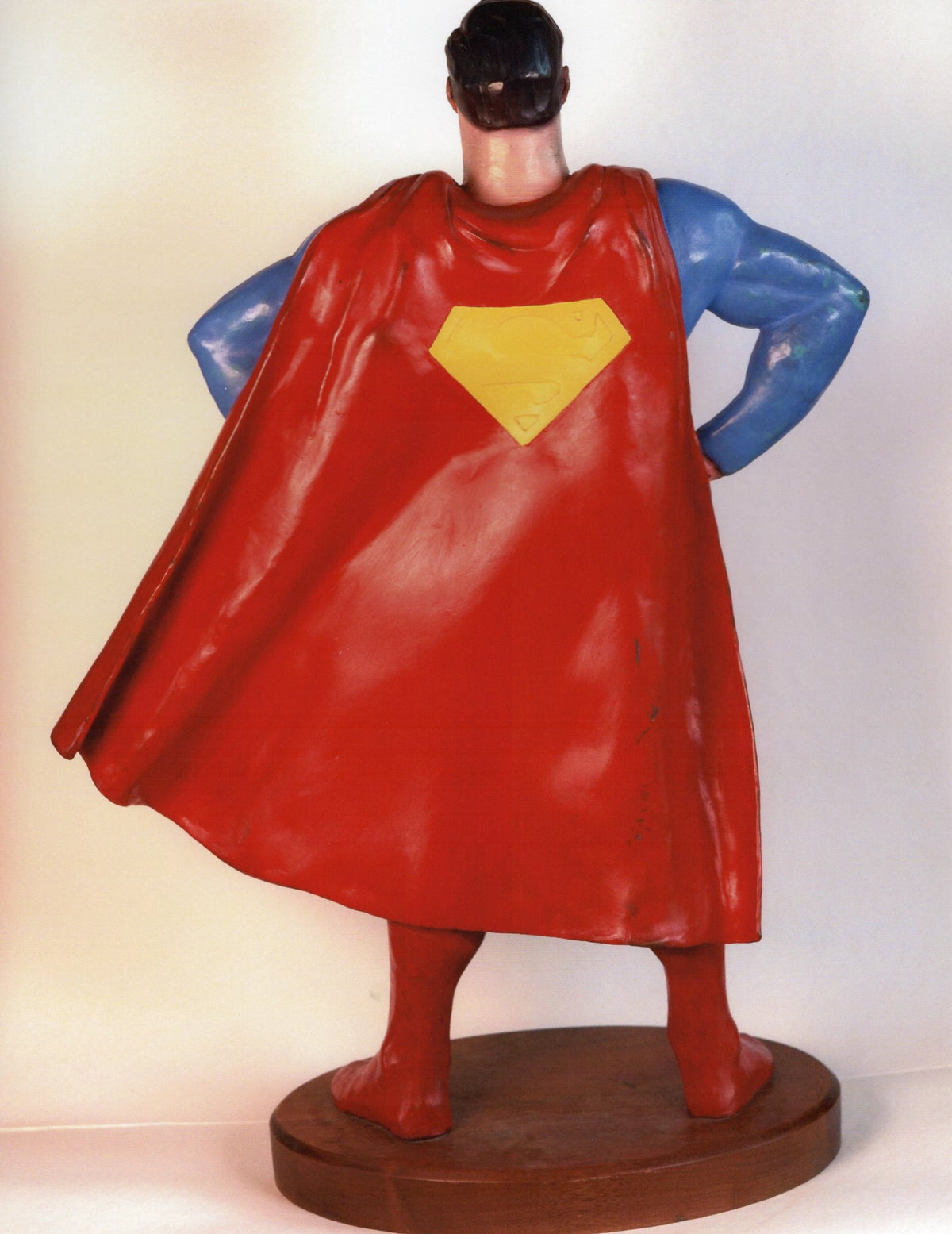 Superman Bronze Pigment Painted Maquette Statue, photo 2 of 5