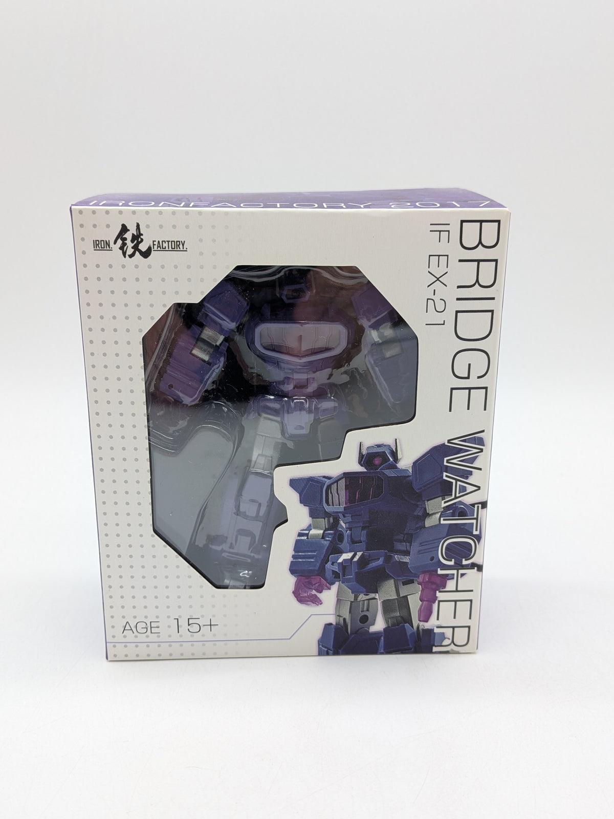 Iron Studio 2018 Bridge IF EX-21 Watcher Action Figure (Shockwave), photo 1 of 5