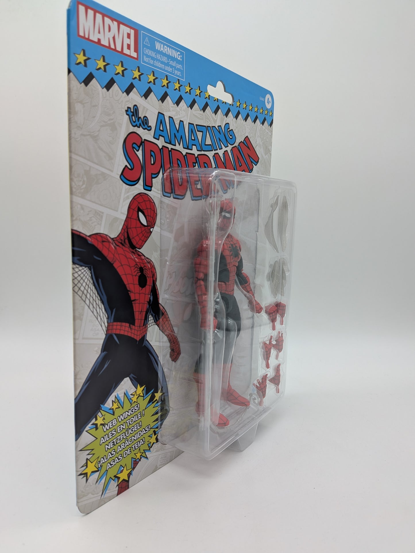 Hasbro 2023 Marvel Legends Retro The Amazing Spider-Man Action Figure