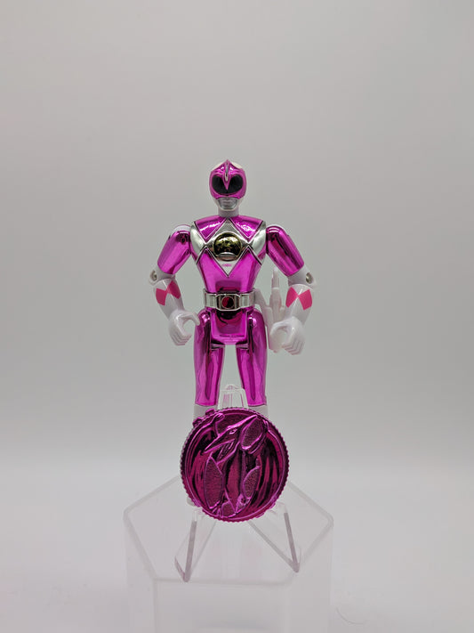 Bandai 1995 Mighty Morphin Power Rangers Movie Pink Ranger Action Figure