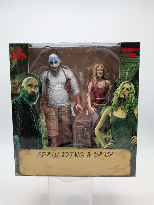 NECA 2005 Reel Toys The Devil's Rejects Spaulding & Baby Action Figure