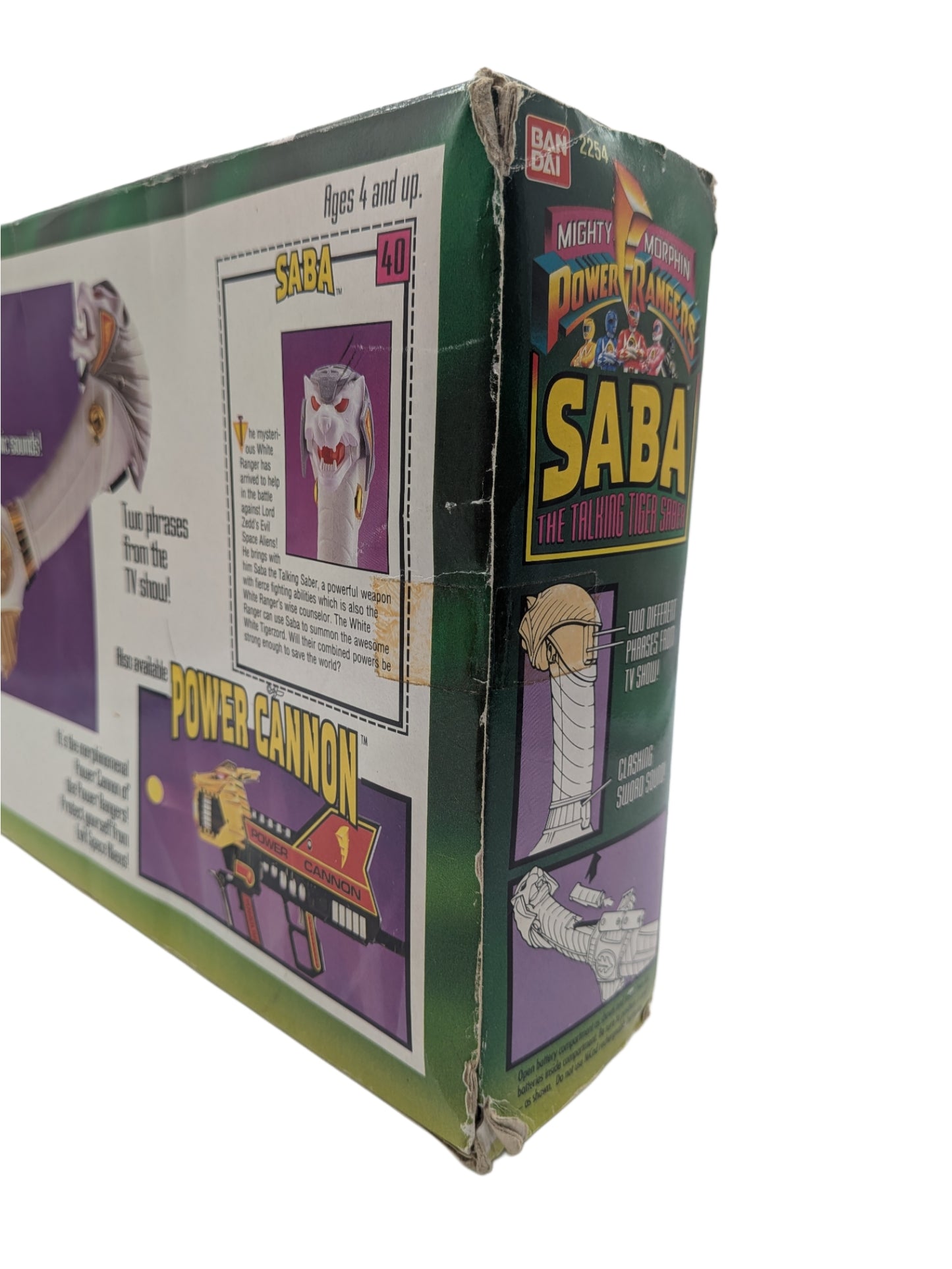 Bandai 1994 Mighy Morphin Power Rangers Saba the Talking Tiger Saber