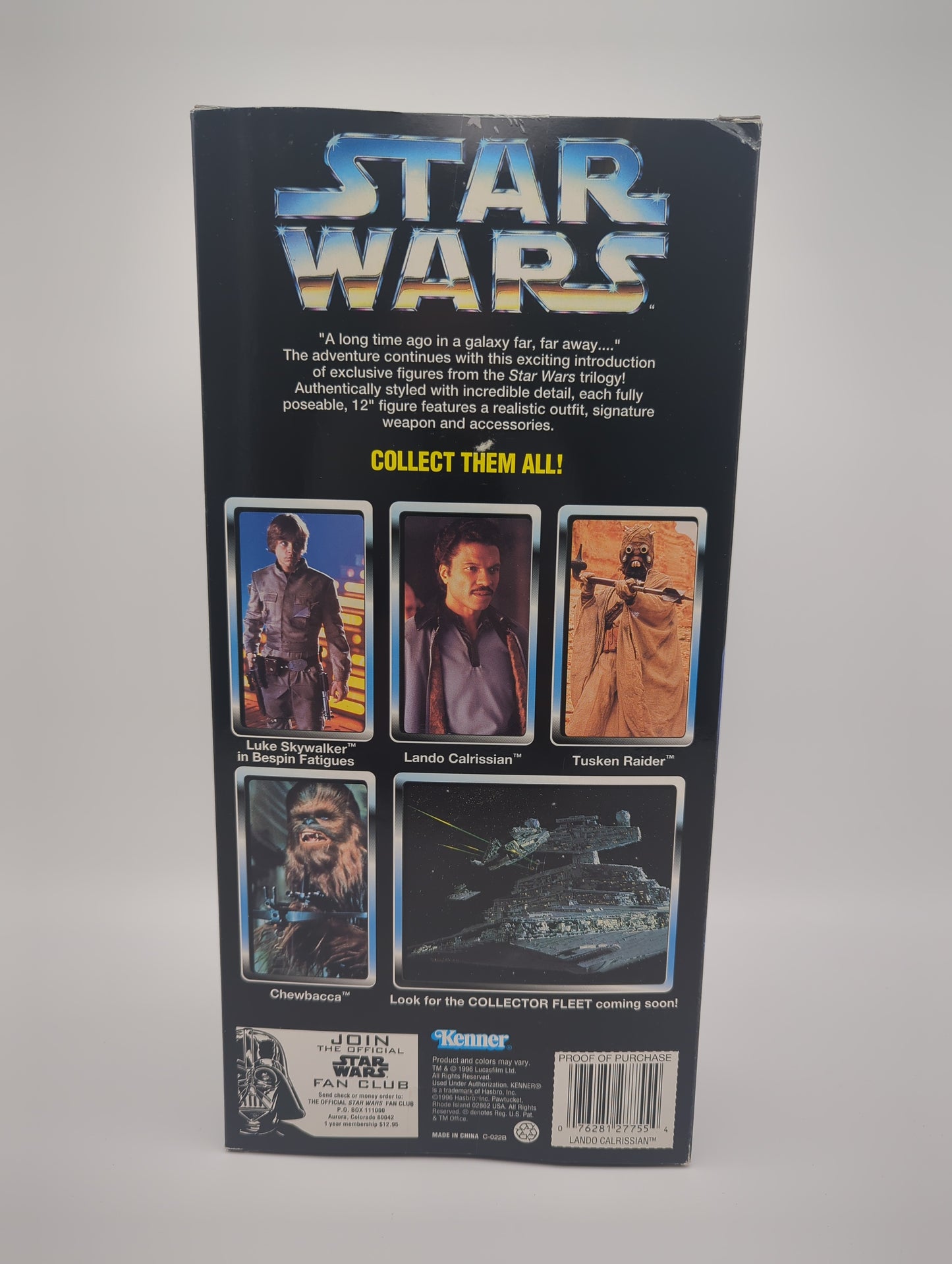 Kenner 1996 Star Wars Collector Series Lando Caleissian Action Figure