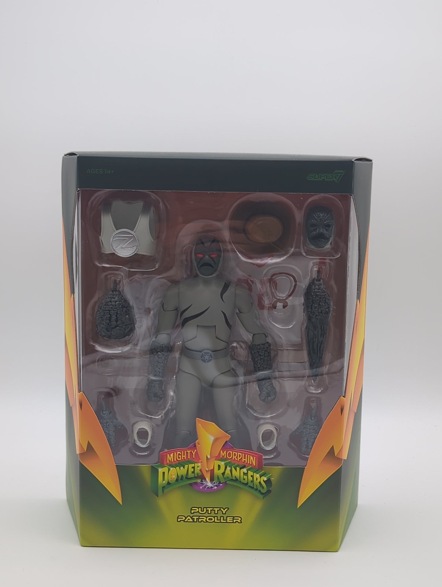 Super 7 2022 Mighty Morphin Power Rangers Putty Pattoller Action Figure