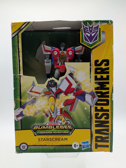 Hasbro 2021 Transformers Bumblebee Cyberverse Adventures Starscream Figure