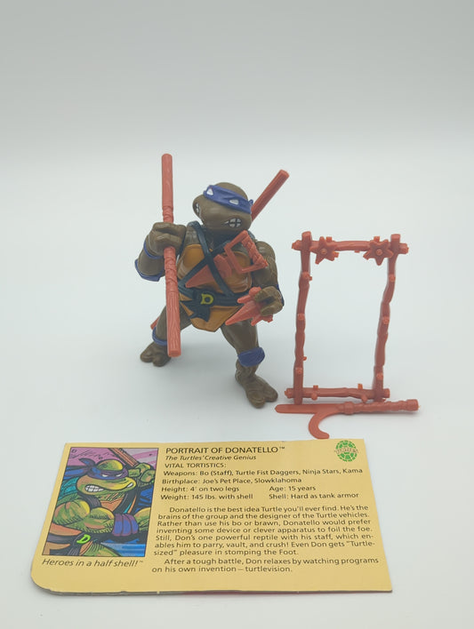 Playmates 1988 Teenage Mutant Ninja Turtles Donatello Loose