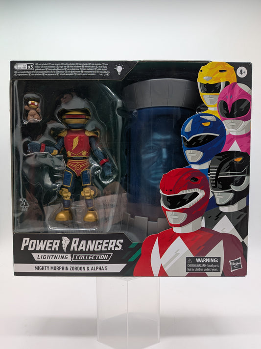 Hasbro 2020 Power Rangers Lightning Collection Mighty Morphin Zordon & Alpha 5 Action Figures
