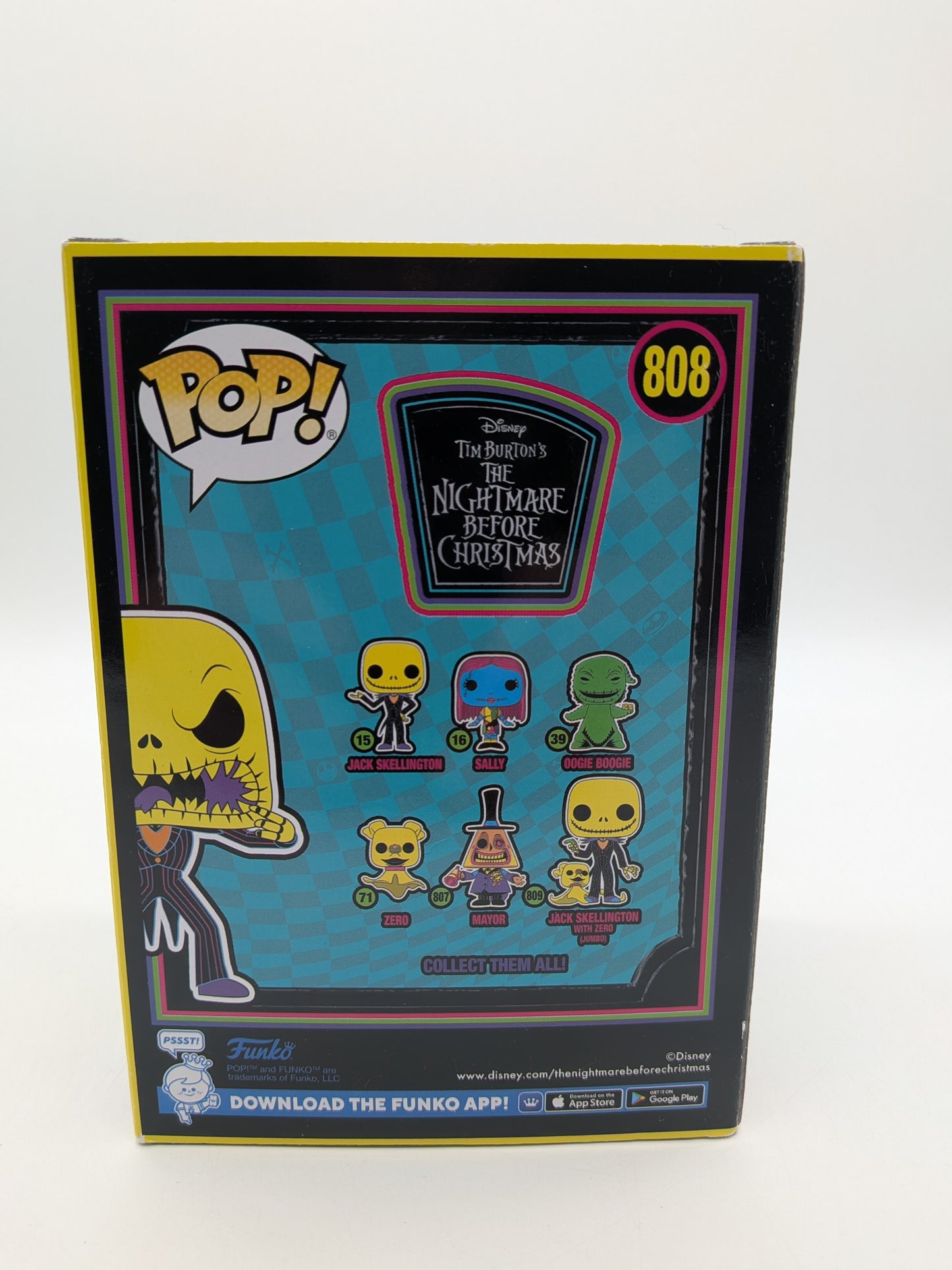 Funko 2022 Pop! Disney 808 Jack Skellington Figure