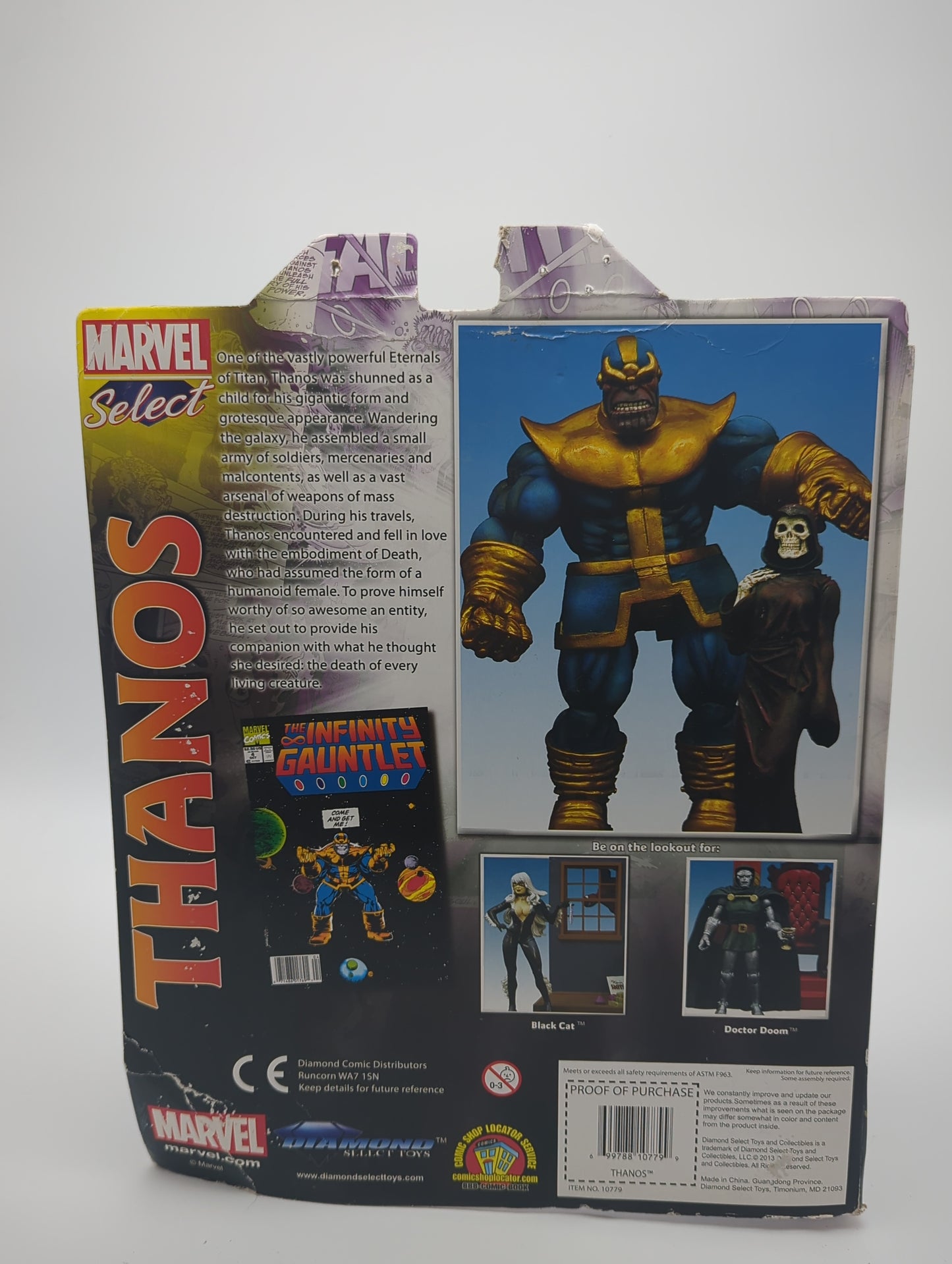 Diamond Select Toys Marvel Select Thanos Action Figure