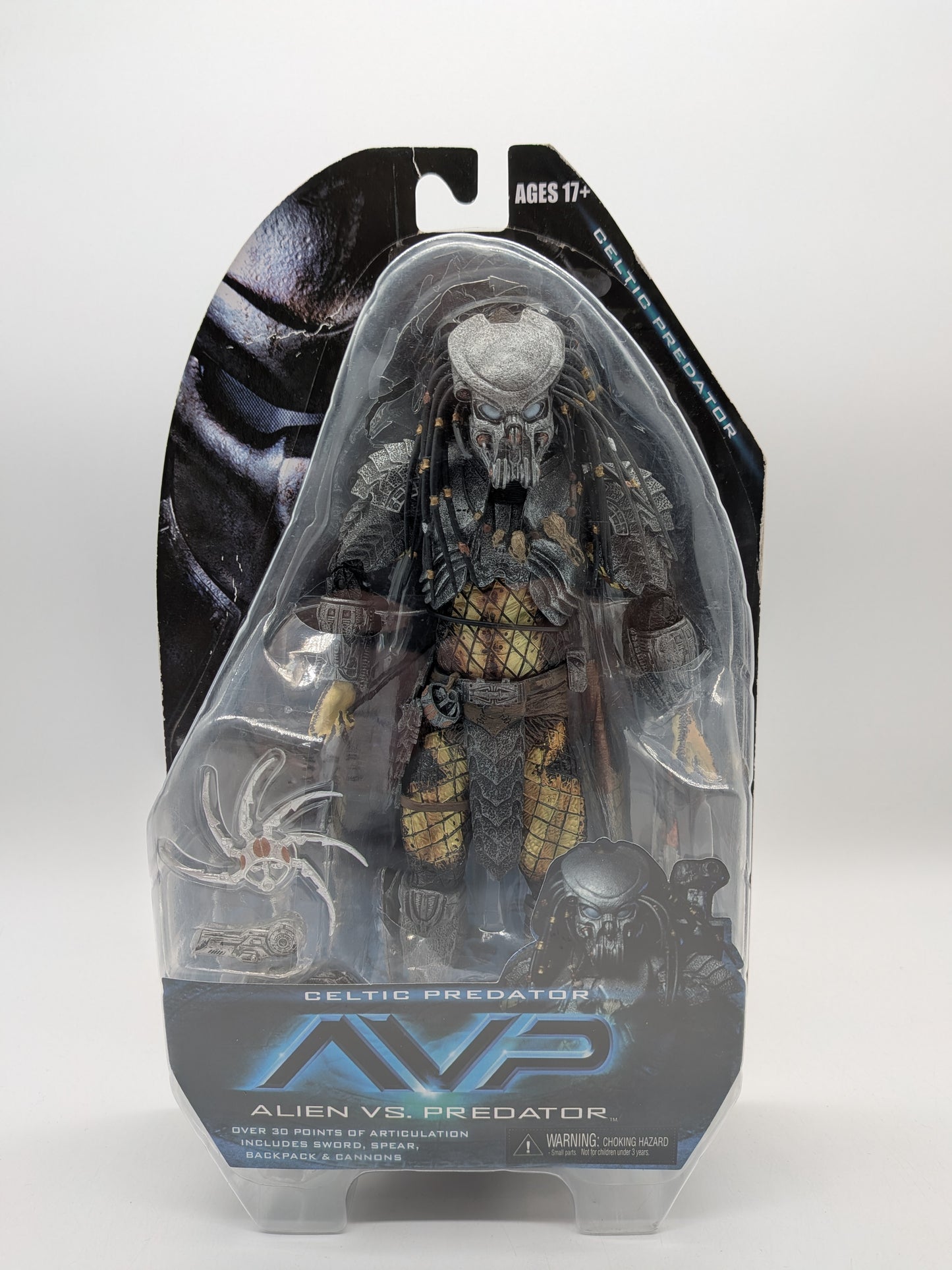 NECA 2015 Aliens vs Predator (AVP) Celtic Predator Action Figure