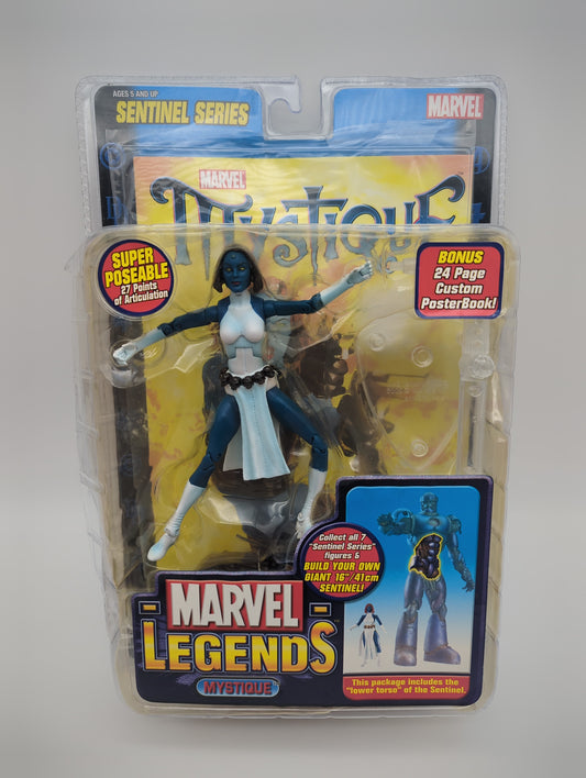 Toy Biz 2005 Marvel Legends Mystique Action Figure Sentinel BAF