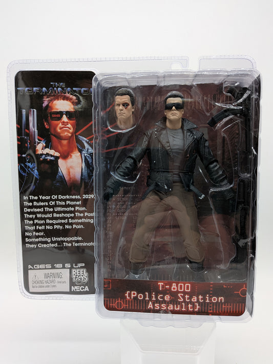 NECA 2011 Reel Toys The Terminator T-800 (Police Station Assault) Action Figure