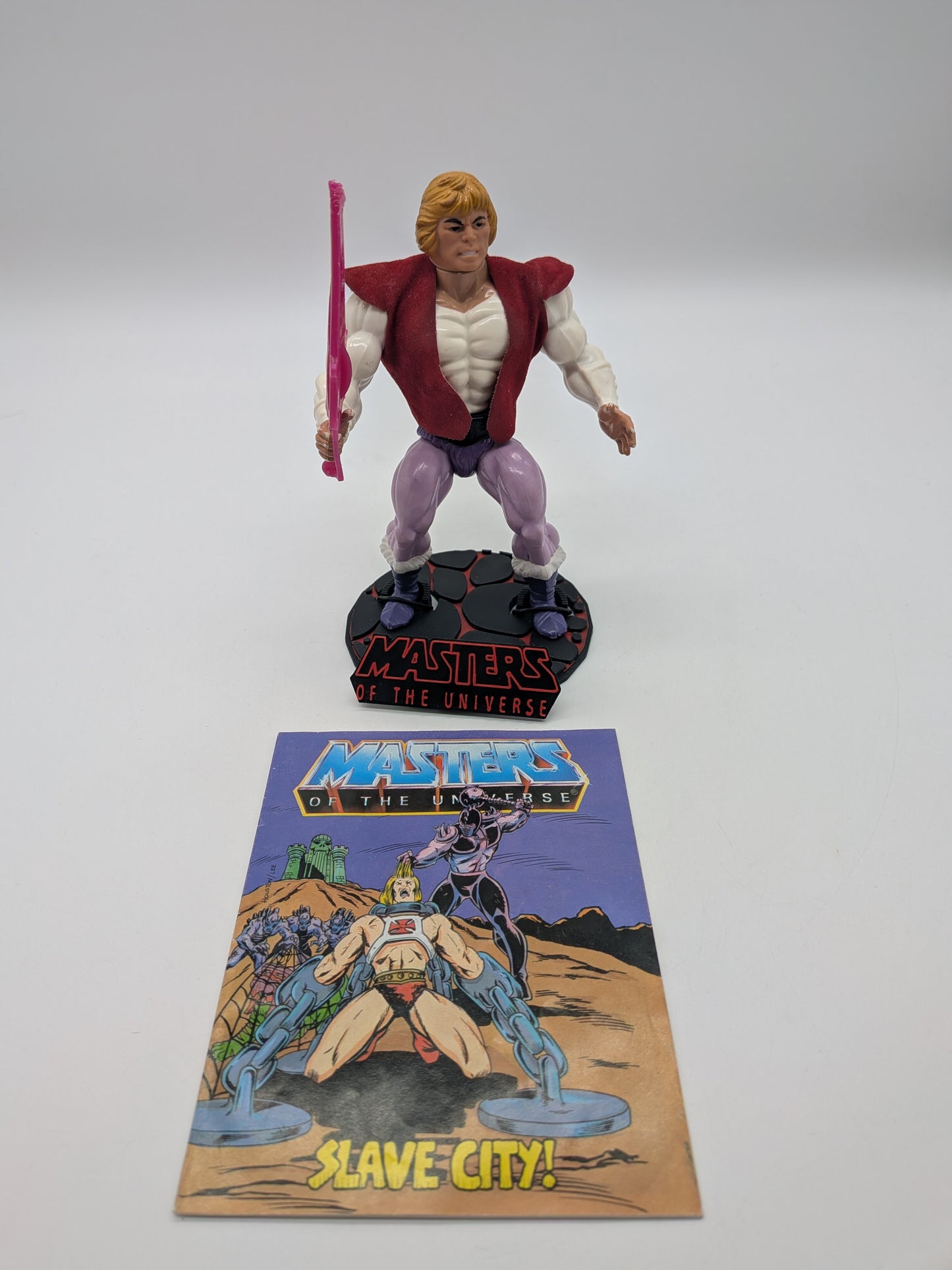 Mattel 1984 Masters of the Universe Prince Adam Action Figure