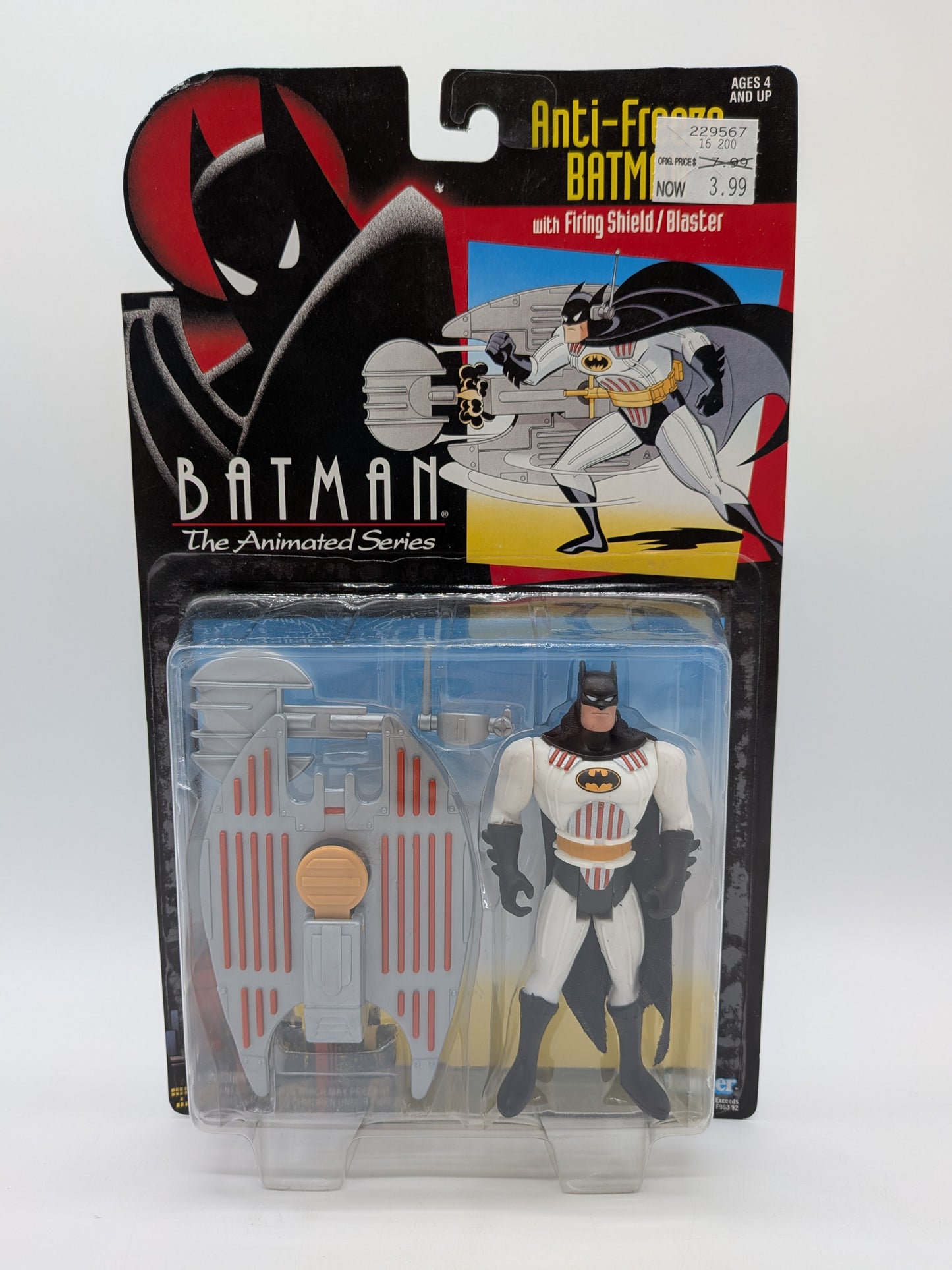 Kenner 1993 Batman The Animated Series Anti-Freeze Batman Action Figure
