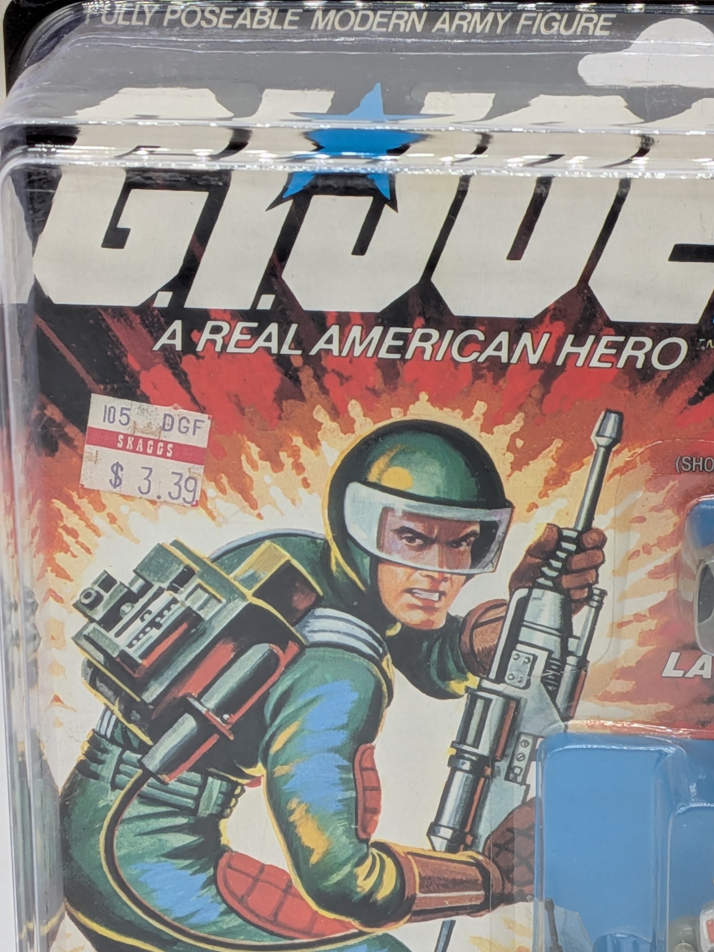 Hasbro 1982 G.I. Joe Laser Rifle Trooper Flash Action Figure