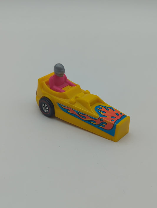 Hot Wheels 1972 Redline RRRumblers Revvers Yellow Side Car