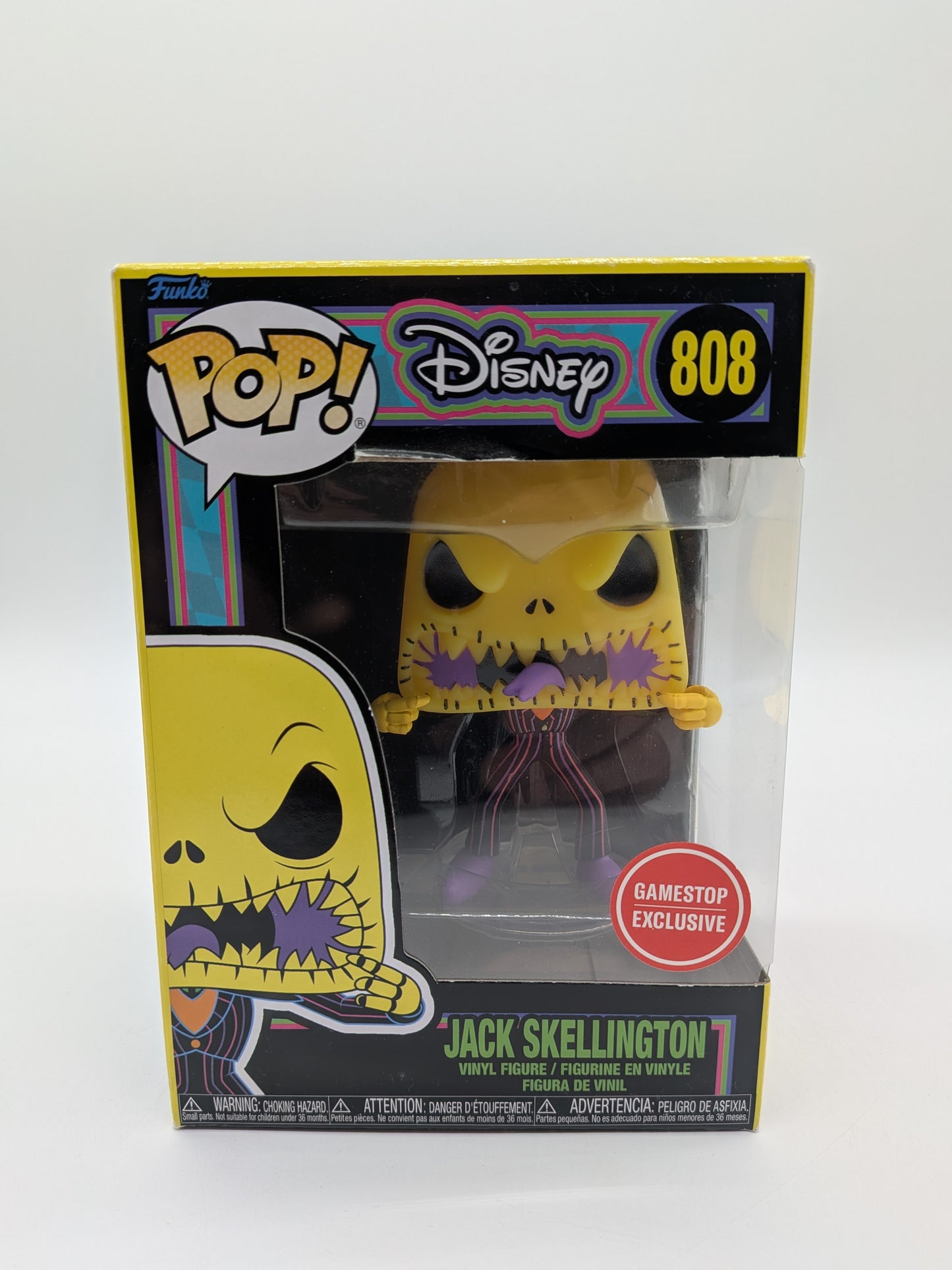 Funko 2022 Pop! Disney 808 Jack Skellington Figure