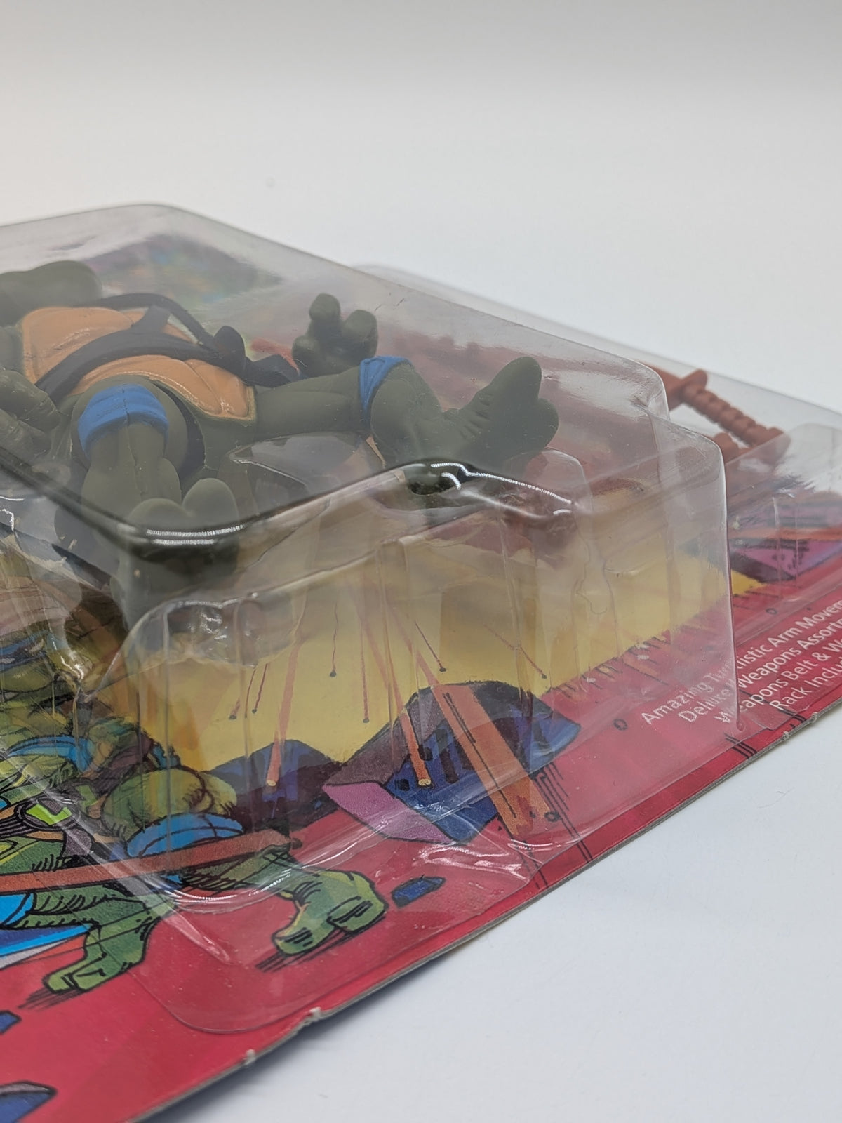 Playmates 1988 Teenage Mutant Ninja Turtles Leonardo Action Figure, photo 7 of 7