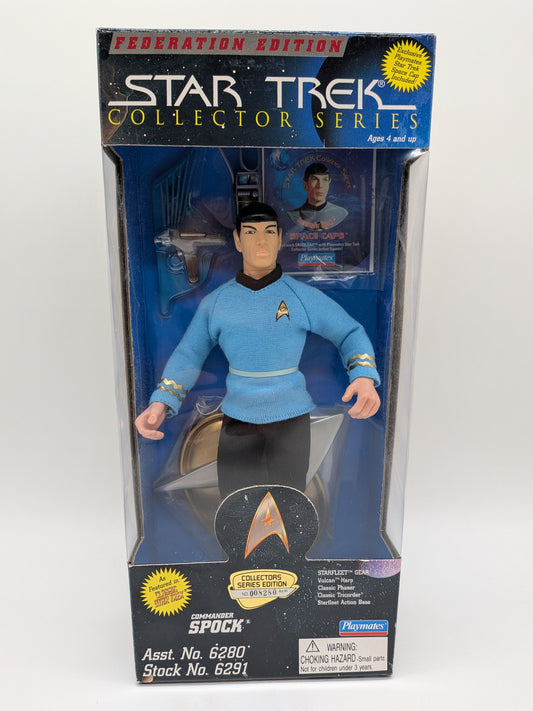 Playmates 1995 Star Trek Collector Series Commander Spock 9" Action Figure