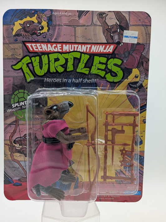 Playmates 1990 Teenage Mutant Ninja Turtles Splinter Action Figure
