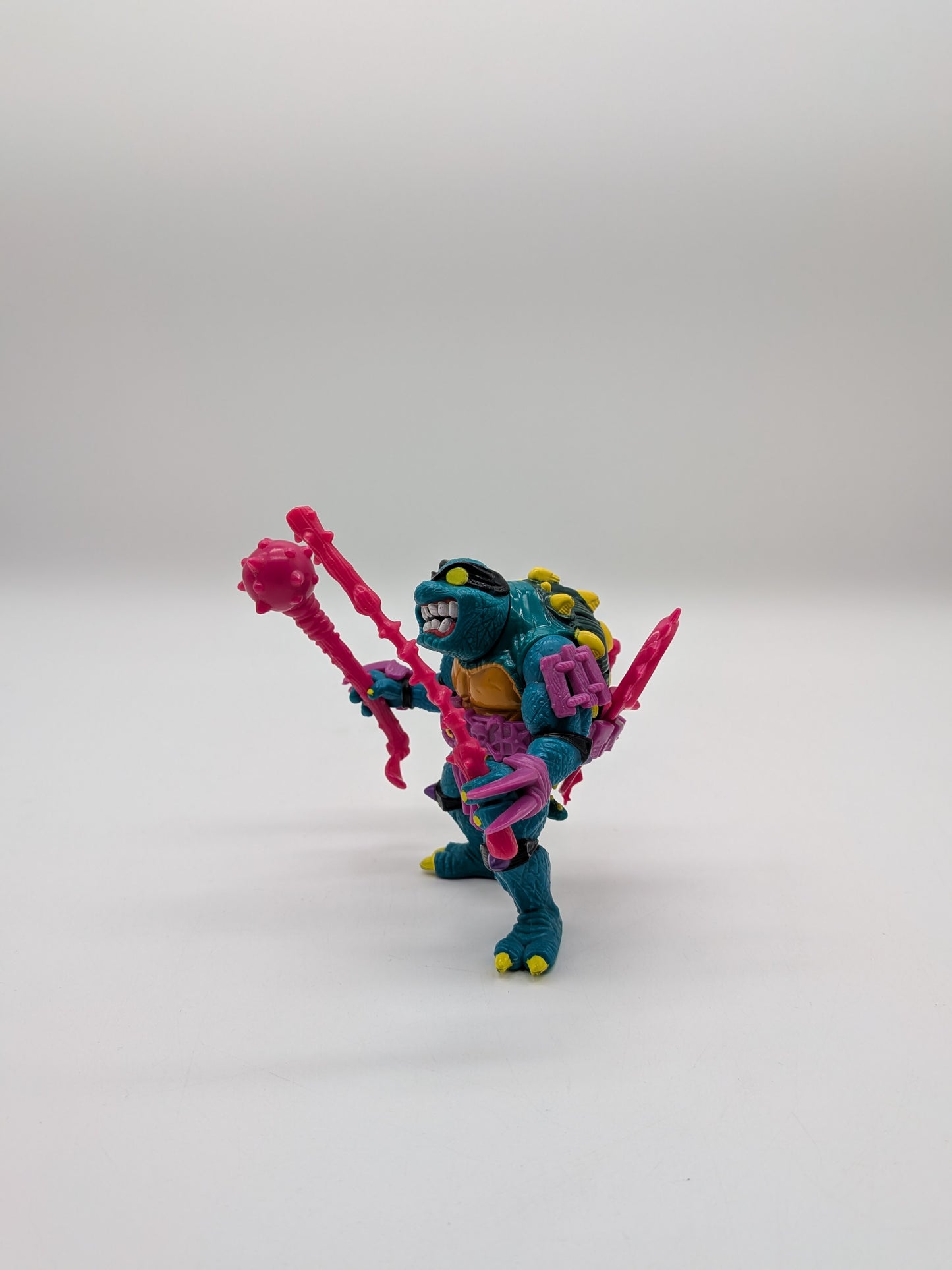 Playmates 1990 Teenage Mutant Ninja Turtles Slash (Purple Belt Variant) Action Figure