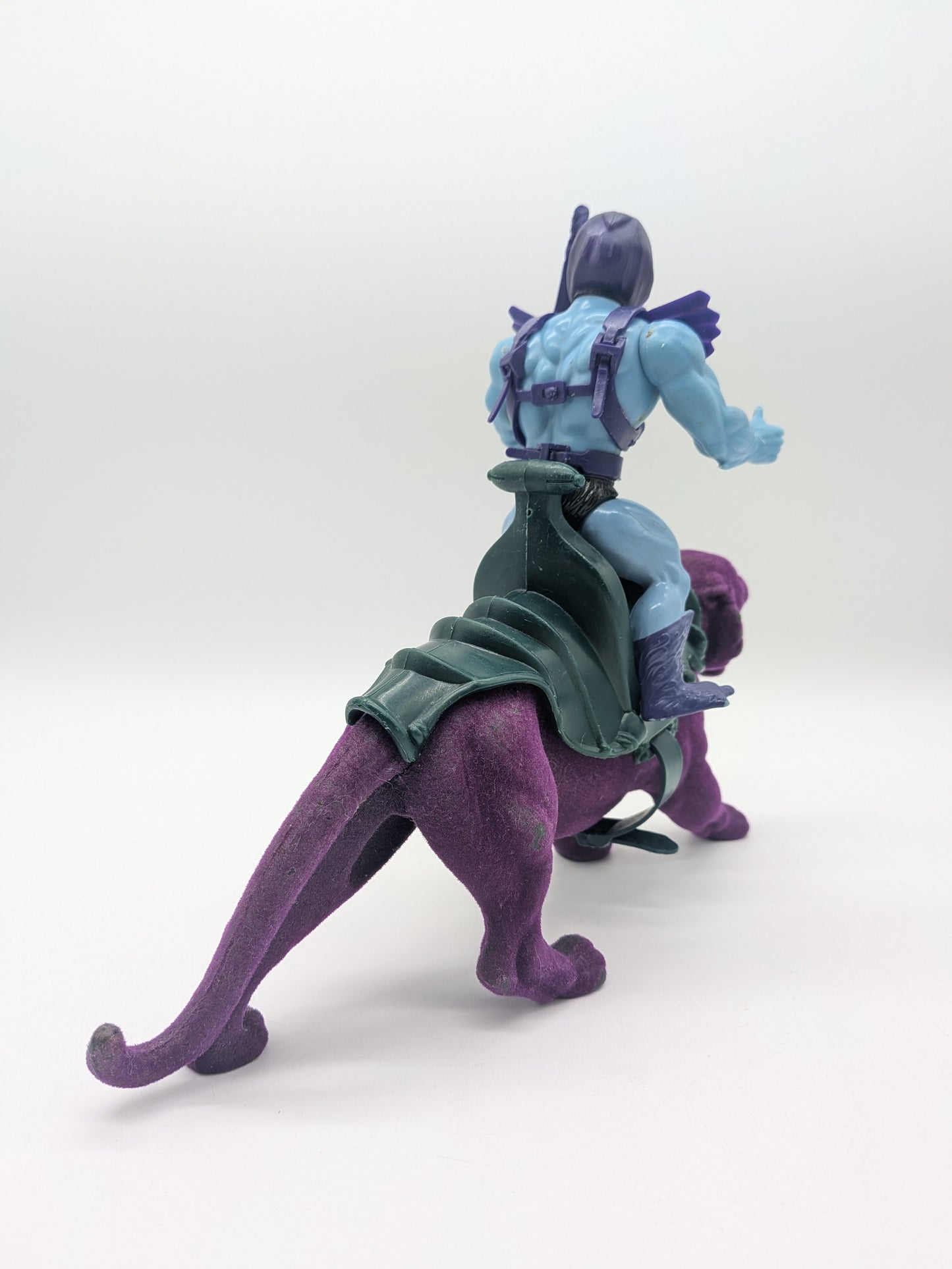 Mattel 1982 Masters of the Universe Skeletor & 1983 Panthor Action Figure