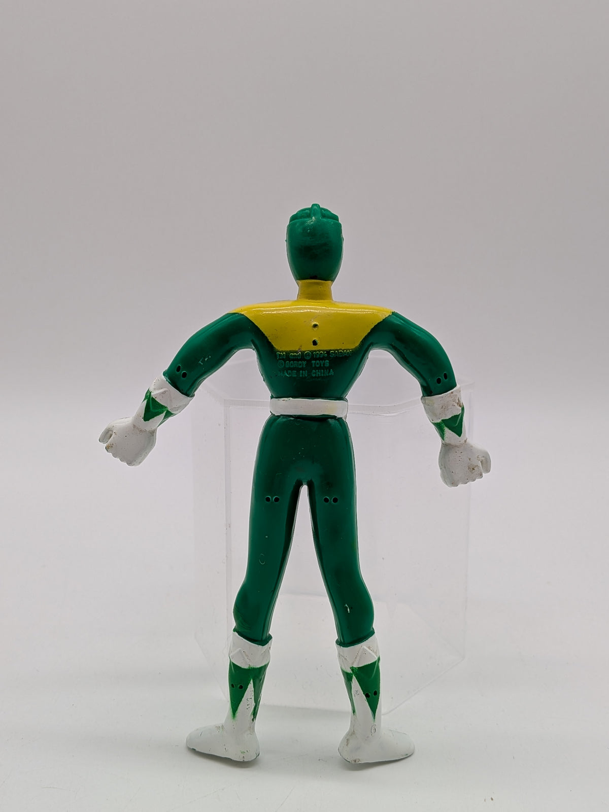 Gordy Toys 1994 Mighty Morphin Power Rangers Bendables Green Ranger Action Figure, photo 2 of 2