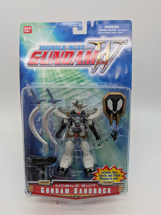 Bandai 2000 Mobile Suit Gundam Wing Gundam Sandrock Action Figure