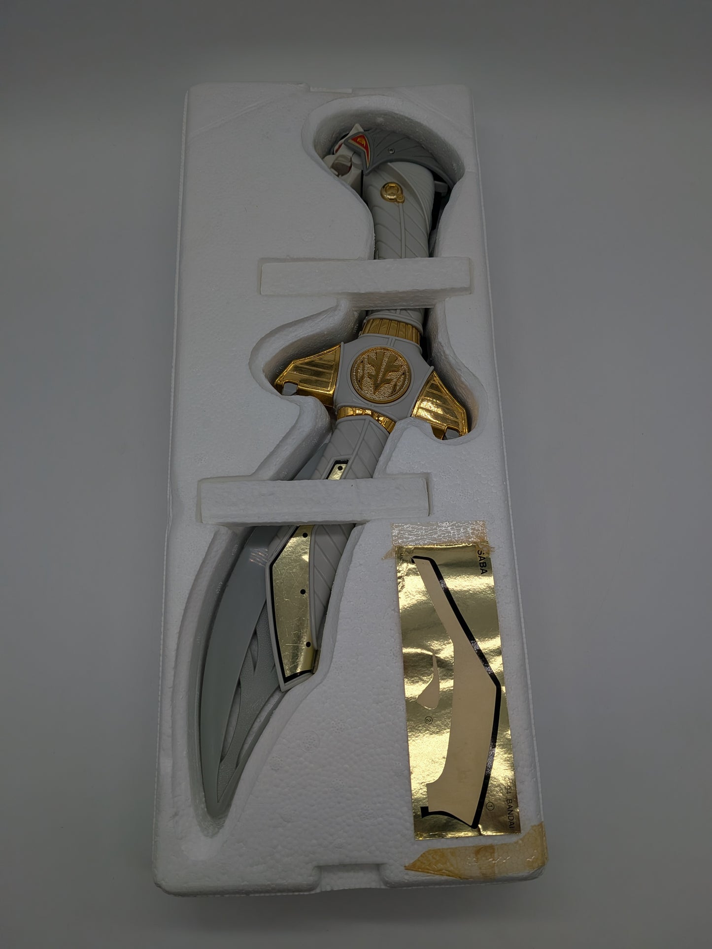 Bandai 1994 Mighy Morphin Power Rangers Saba the Talking Tiger Saber