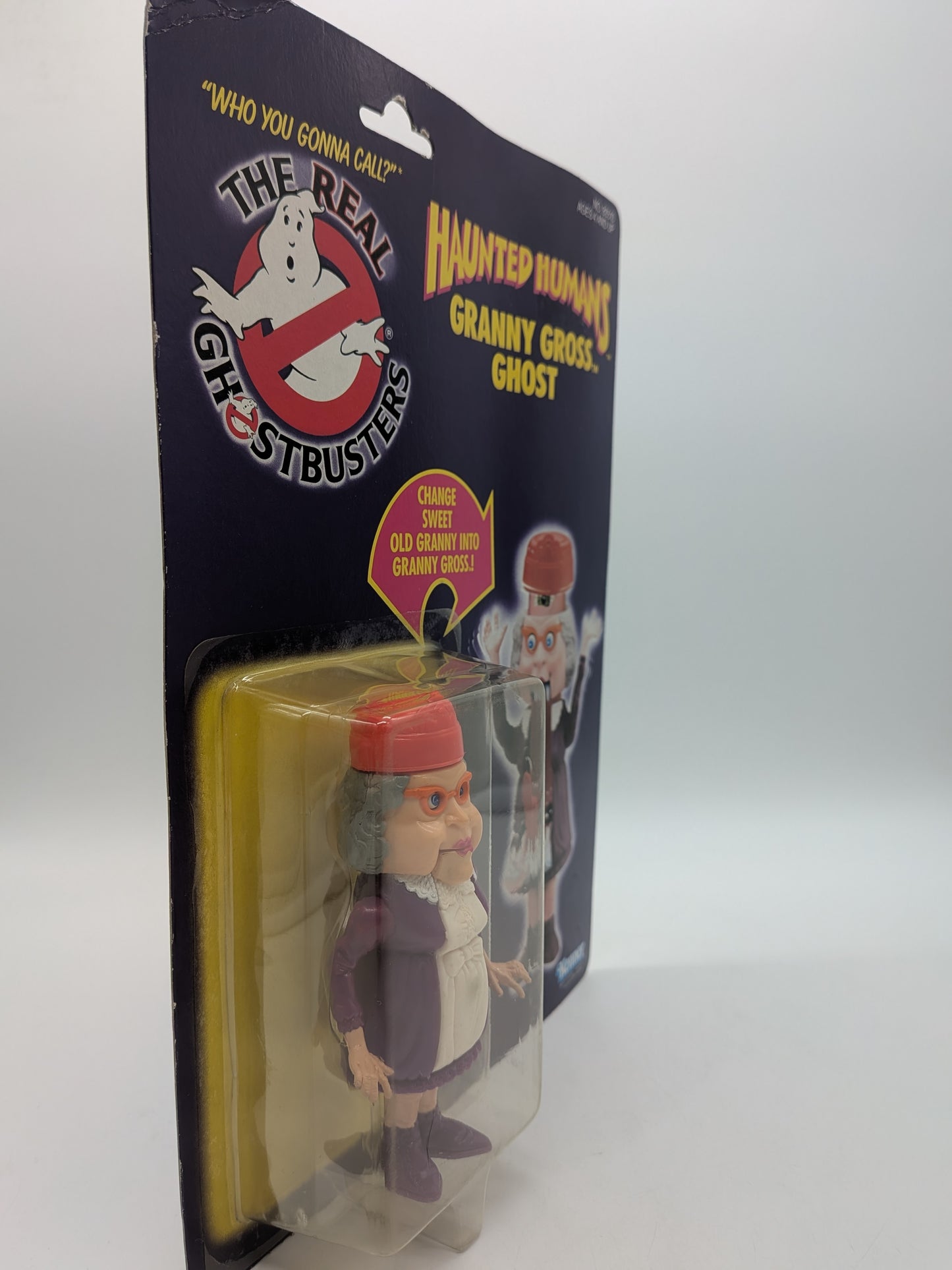 Kenner 1986 The Real Ghostbusters Haunted Humans Granny Gross Ghost Action Figure